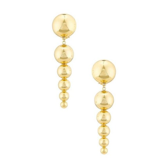 LPA Jewelry - LPA Lelia Earring Pearl Dangle Gold Metal Revolve NIB $78
